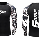Rashguard noir X-CORE manches longues