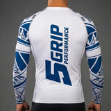 Rashguard manches longues bleu CFJJB