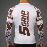 Rashguard manches longues marron CFJJB