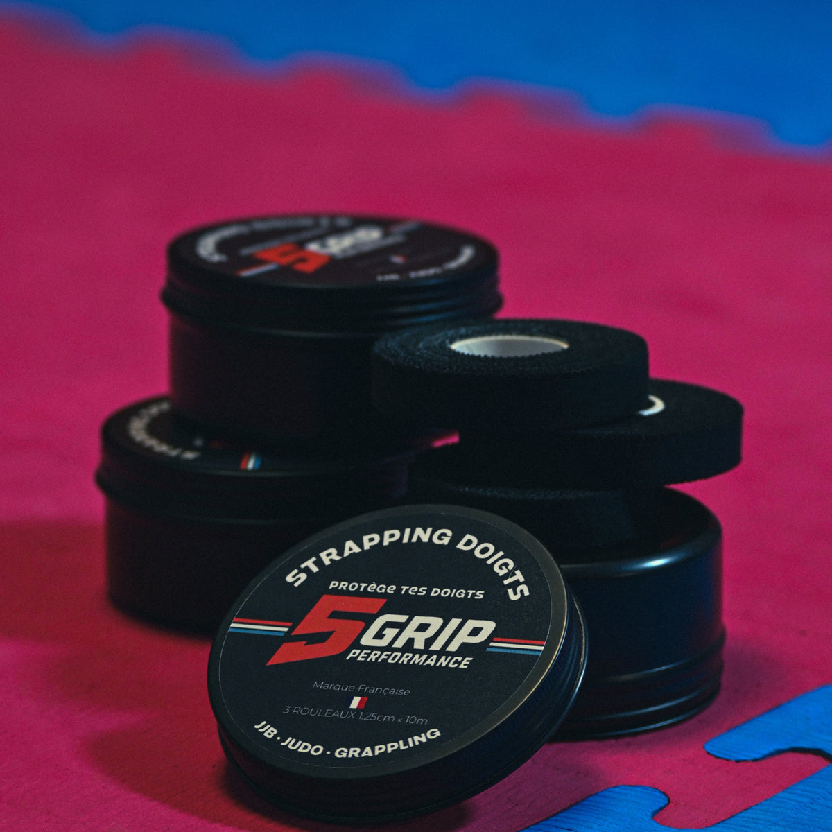 Strap doigts JJB & Judo - Bande strapping doigts