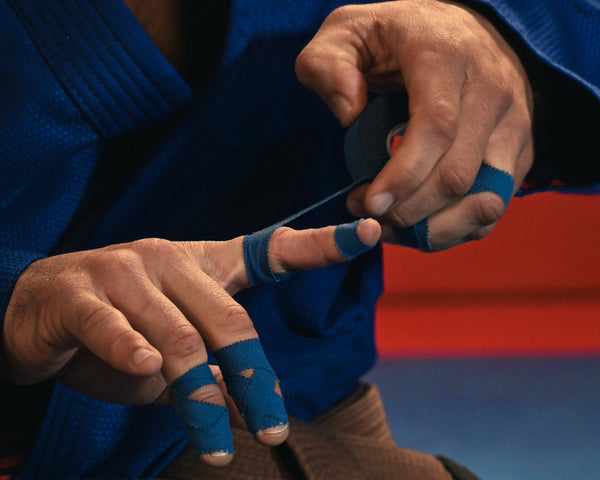 Strap doigts jjb bleu